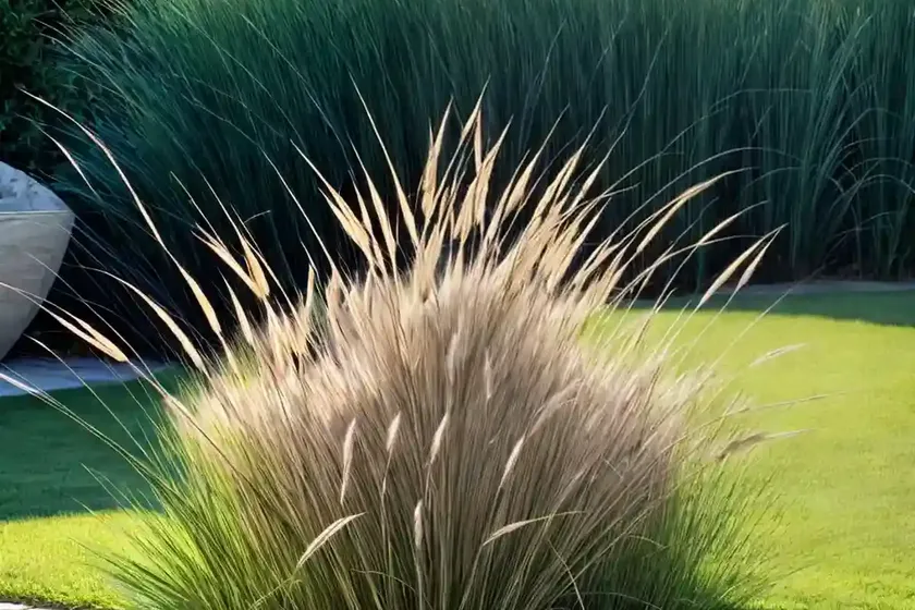Pennisetum setaceum (fountain grass) — photo 3