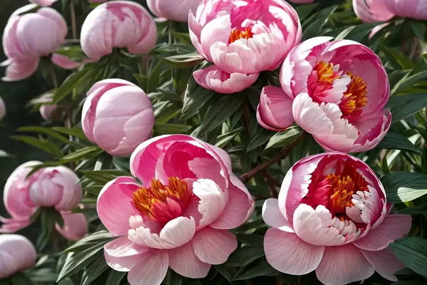Peony (paeonia ‘america’) — photo 2