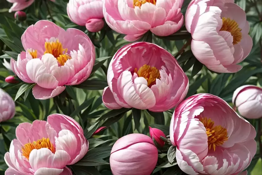 Peony (paeonia ‘america’) — photo 3
