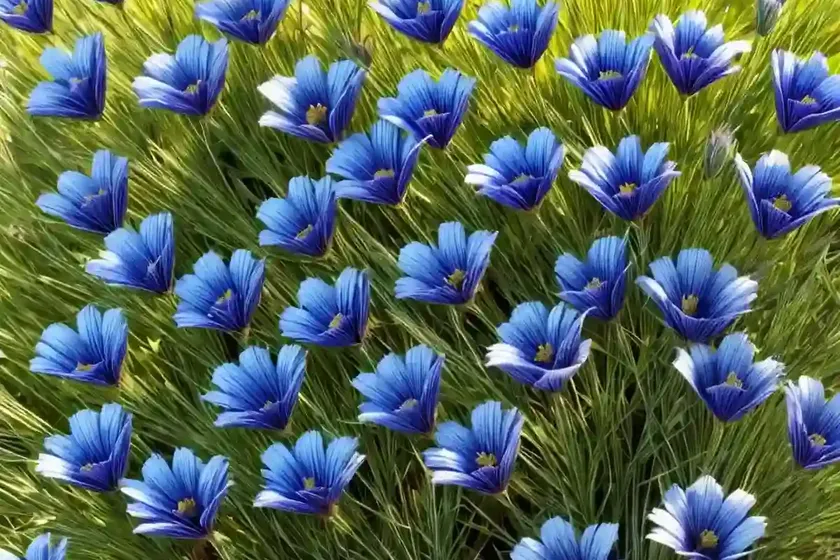 Perennial flax (linum perenne) — photo 2