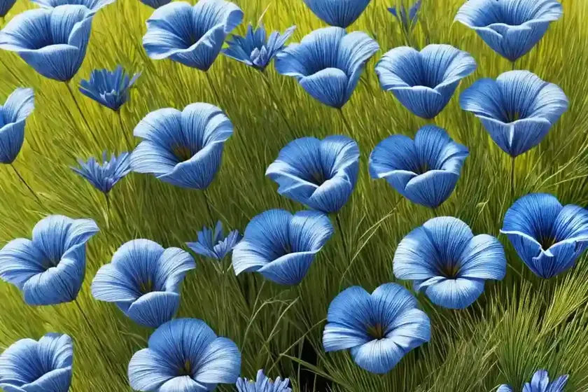Perennial flax (linum perenne) — photo 3