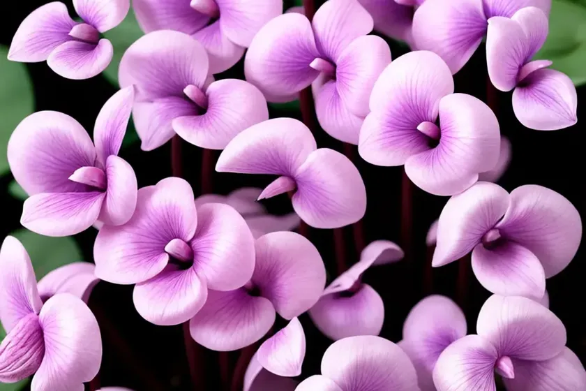 Persian violet (cyclamen hederifolium) — photo 3