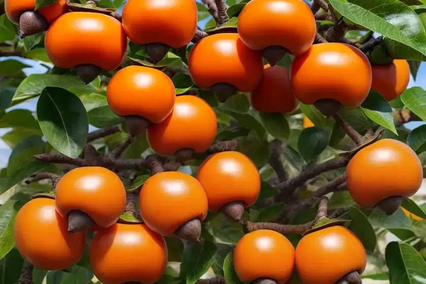 Persimmon (diospyros virginiana ‘meader’) — photo 2