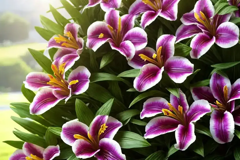 Peruvian lily (alstroemeria aurea)