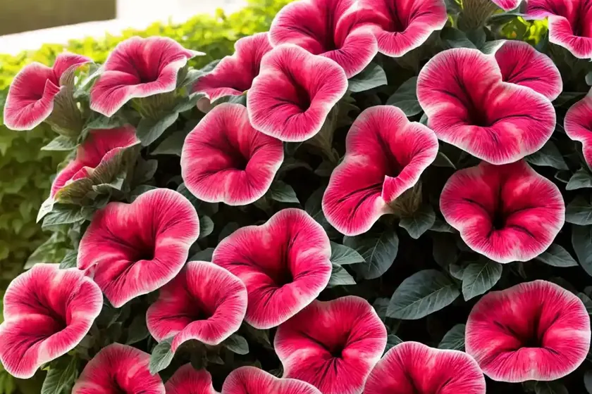 Petunia ‘shock wave red’) — photo 3
