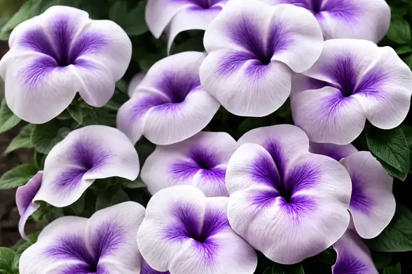 Petunia ‘wave misty lilac’) — photo 2