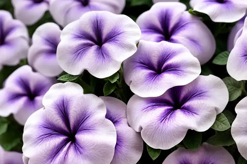 Petunia ‘wave misty lilac’) — photo 3