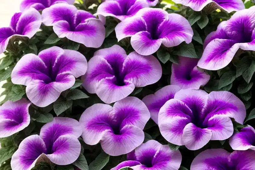 Petunia ‘wave purple’) — photo 2