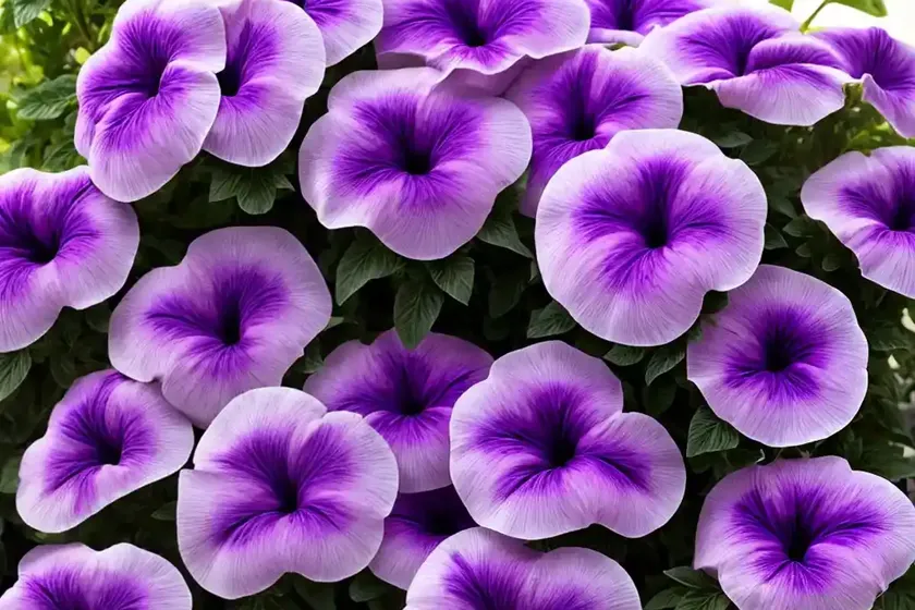 Petunia ‘wave purple classic’) — photo 2