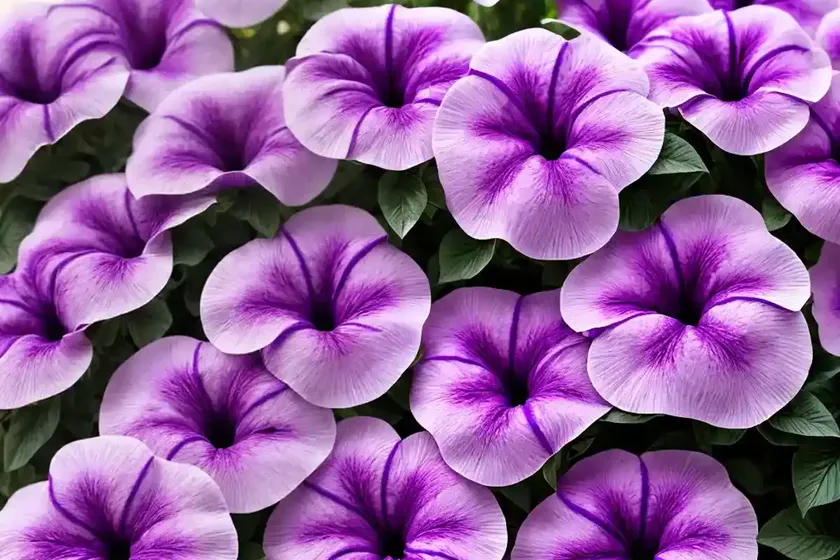 Petunia ‘wave purple classic’) — photo 3
