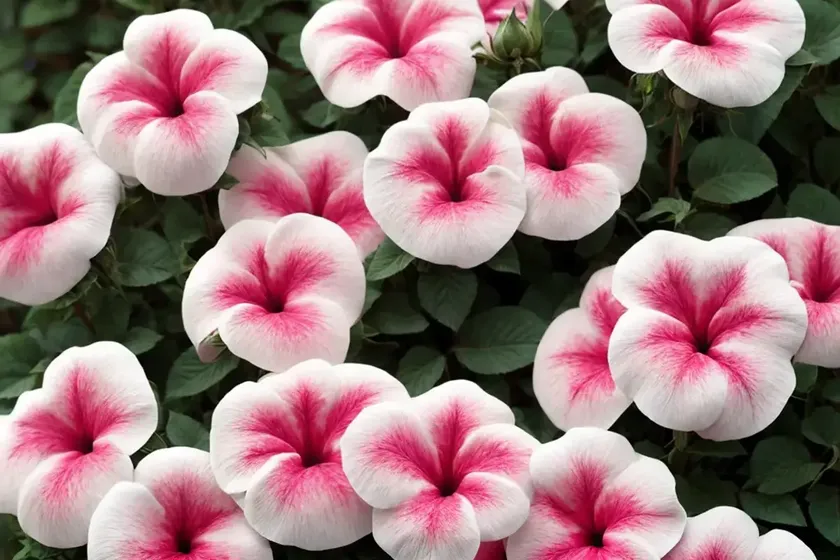 Petunia ‘wave rose’) — photo 2