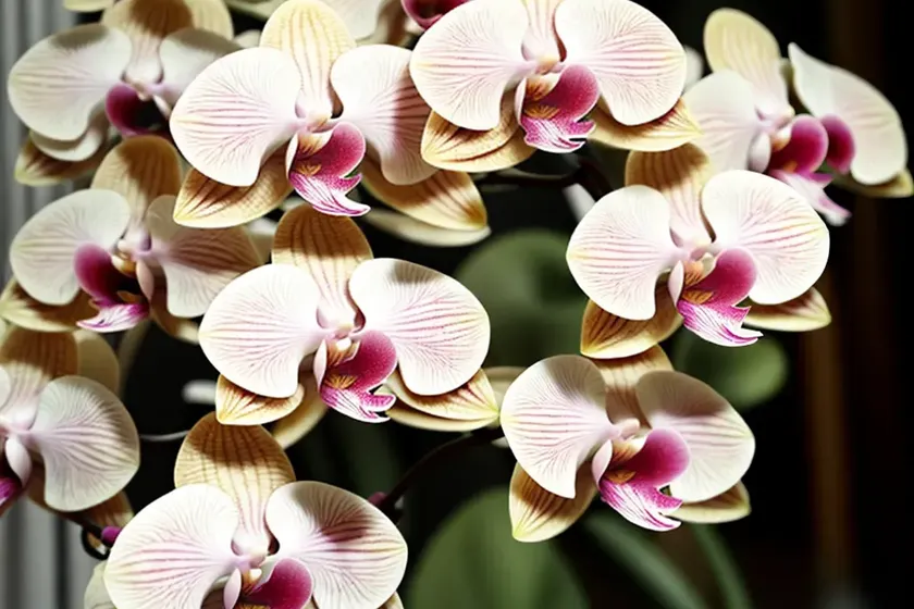 Phalaenopsis stuartiana (moth orchid) — photo 2