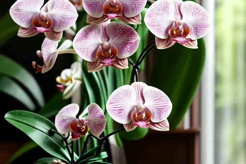 Phalaenopsis stuartiana (moth orchid) — photo 3