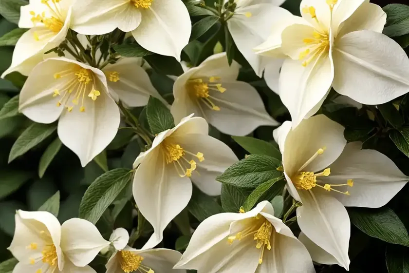 Philadelphus coronarius ‘aureus’ (mock orange) — photo 3