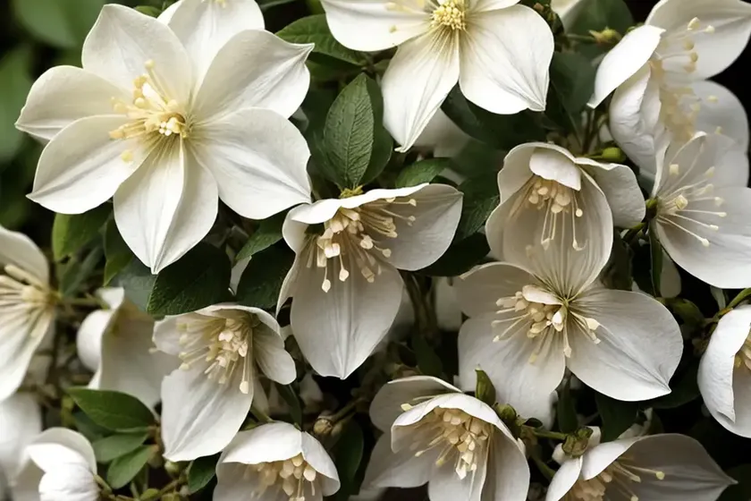 Philadelphus inodorus (scentless mock orange) — photo 2