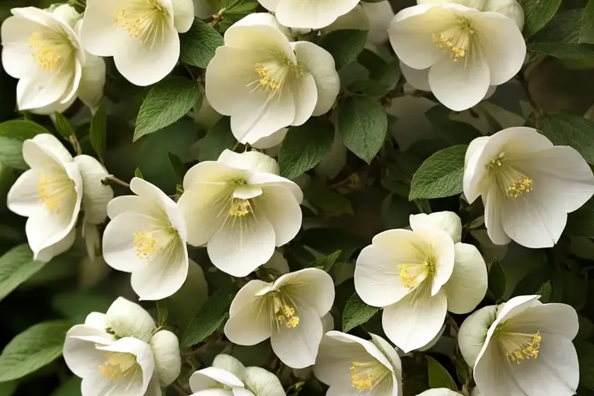 Philadelphus lewisii (wild mock orange) — photo 2