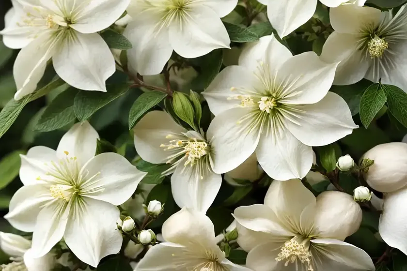 Philadelphus lewisii (wild mock orange) — photo 3
