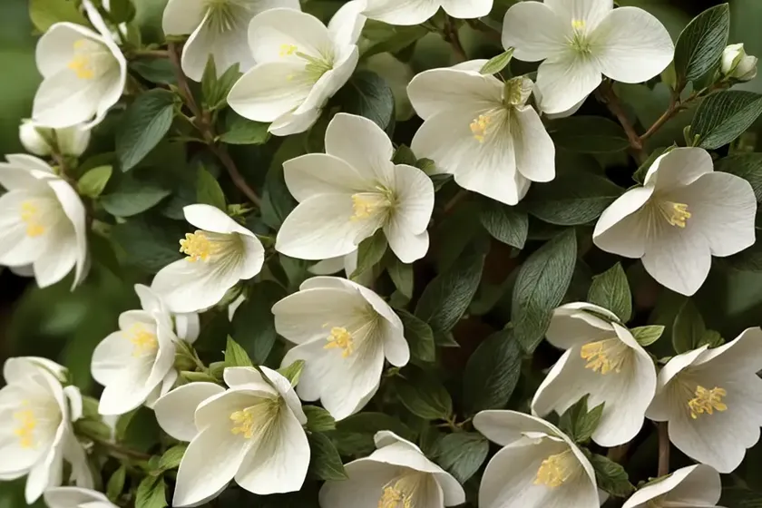 Philadelphus microphyllus (littleleaf mock orange) — photo 3