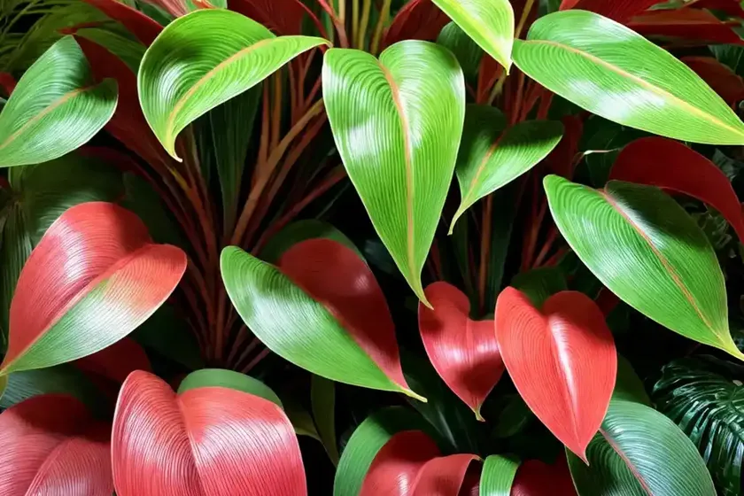 Philodendron el choco red (philodendron rubrijuvenilum) — photo 2