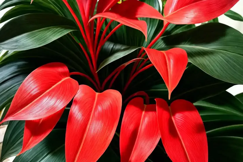 Philodendron sun red (philodendron imperial red)