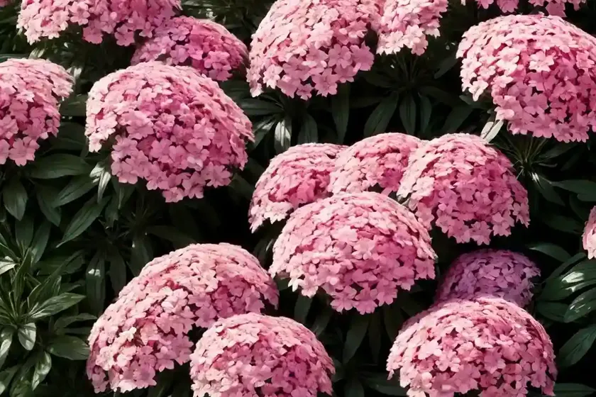 Phlox paniculata flame pro cerise (garden phlox) — photo 2