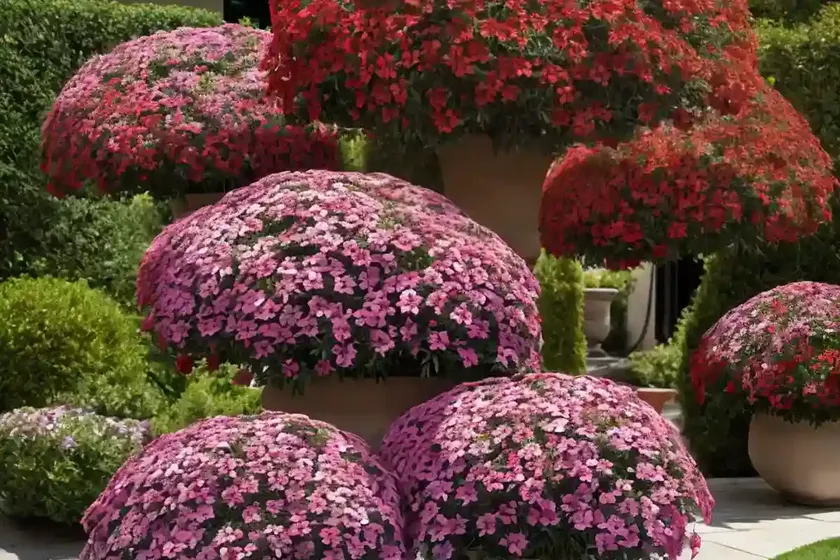 Phlox paniculata flame red (garden phlox) — photo 2