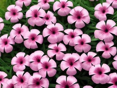 Phlox X Procumbens ‘Pink Profusion’ (Hybrid Spring Phlox)