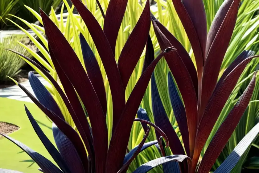 Phormium ‘platt’s black’ (new zealand flax) — photo 3