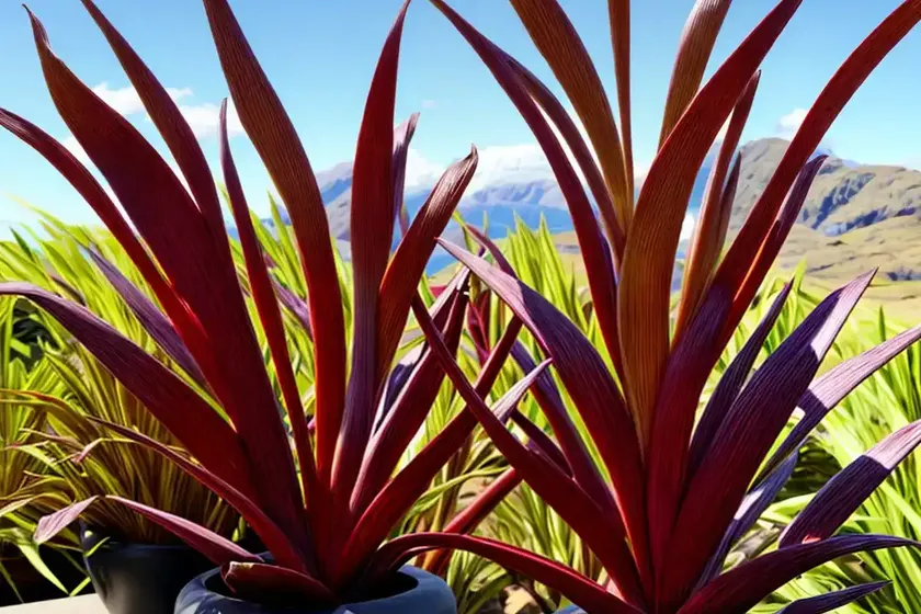 Phormium tenax purpureum group (new zealand flax) — photo 3