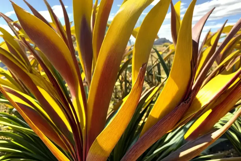 Phormium ‘yellow wave’ (new zealand flax) — photo 2