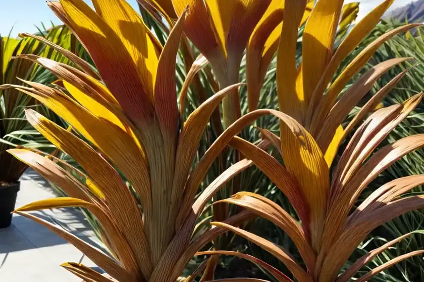 Phormium ‘yellow wave’ (new zealand flax) — photo 3