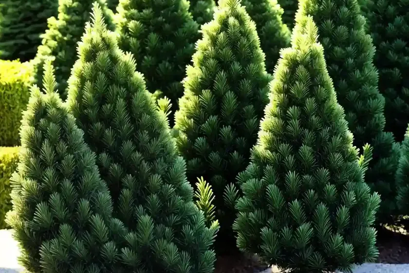Picea glauca conica (dwarf alberta spruce)