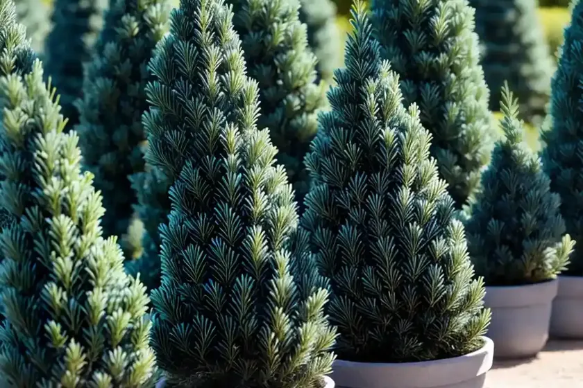 Picea pungens ‘the blues’ (colorado spruce) — photo 3