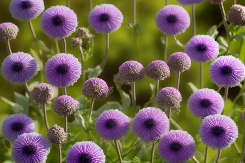 Pincushion flower (scabiosa atropurpurea) — photo 3