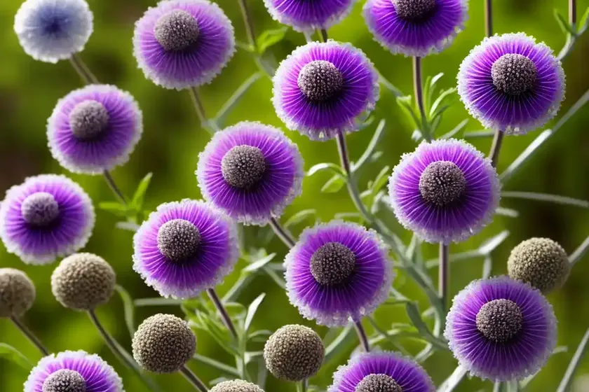 Pincushion flower (scabiosa caucasica ‘fama’) — photo 2