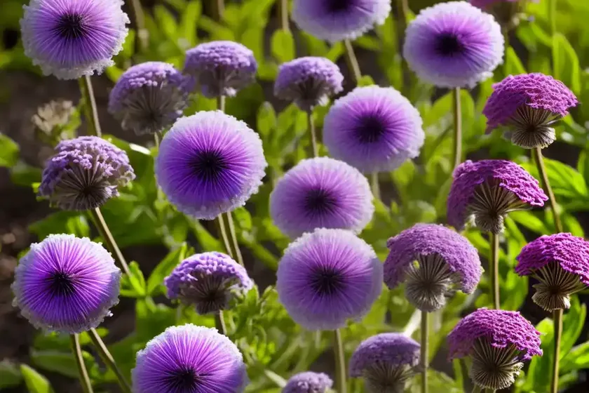 Pincushion flower (scabiosa caucasica ‘fama’)