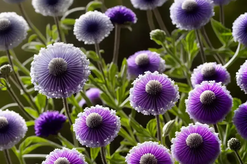 Pincushion Flower (Scabiosa Caucasica ‘Kompliment’) — photo 3
