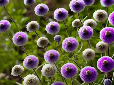Pincushion Flower (Scabiosa Caucasica Var. Alba)