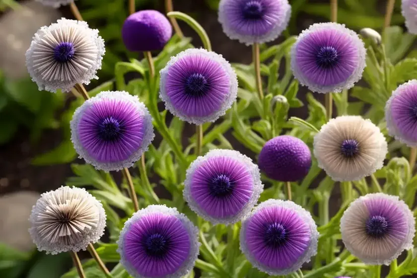 Pincushion flower (scabiosa ‘grand stone’) — photo 2