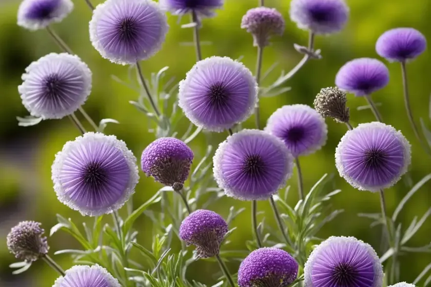 Pincushion flower (scabiosa ‘grand stone’) — photo 3