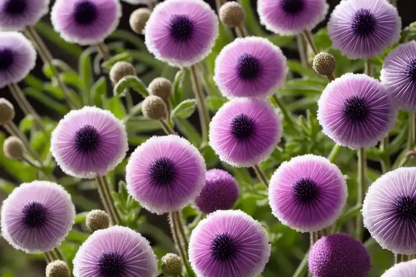 Pincushion flower (scabiosa ‘pink mist’) — photo 3