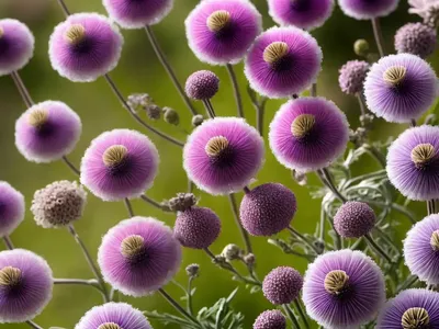 Pincushion Flower (Scabiosa ‘Pink Mist’)