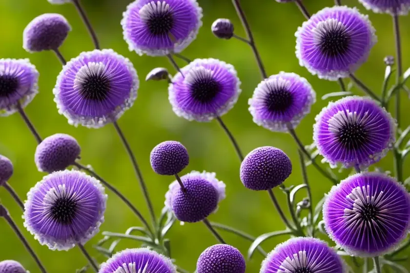 Pincushion flower (scabiosa ‘ultra violet’) — photo 2