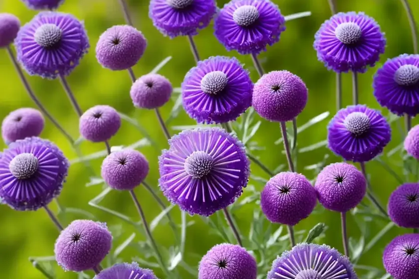 Pincushion flower (scabiosa ‘ultra violet’) — photo 3