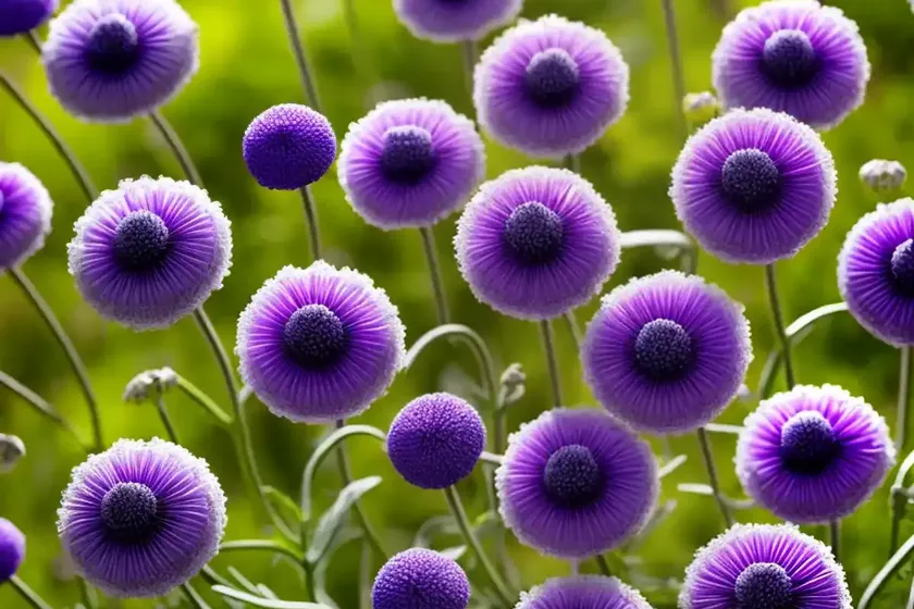 Pincushion flower (scabiosa ‘vivid violet’) — photo 2