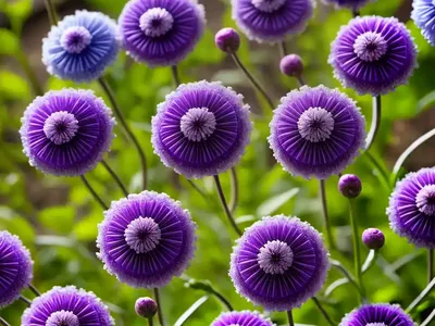 Pincushion Flower (Scabiosa ‘Vivid Violet’)