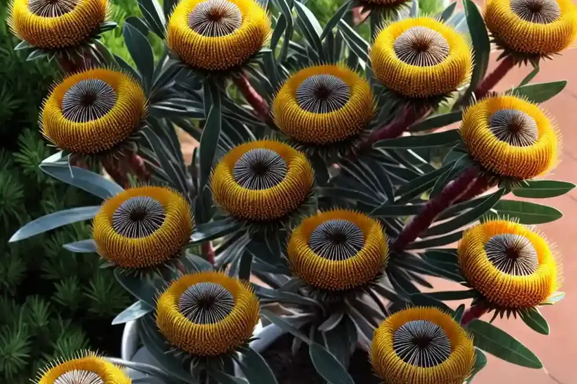 Pincushion protea (leucospermum) — photo 2