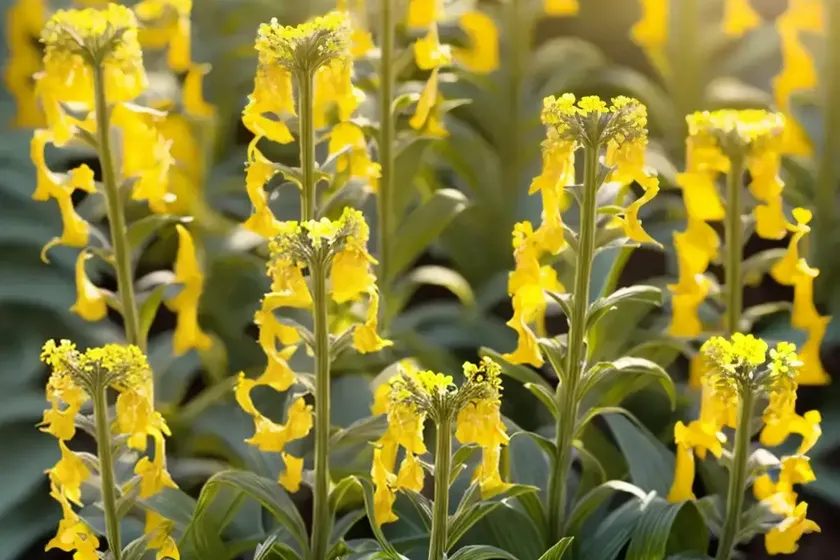Pine-leaved penstemon (penstemon pinifolius ‘mersea yellow’) — photo 3