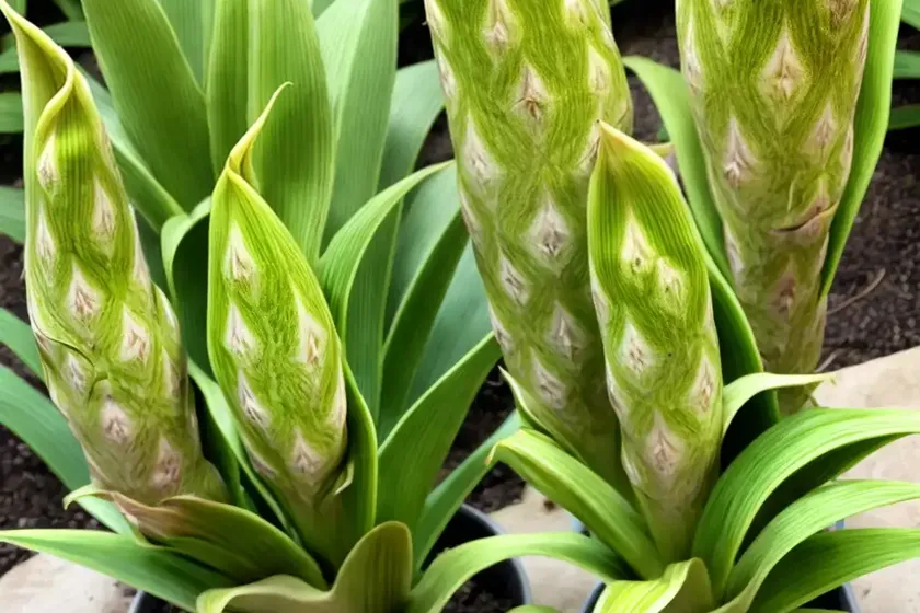 Pineapple lily (eucomis ‘freckles’) — photo 2