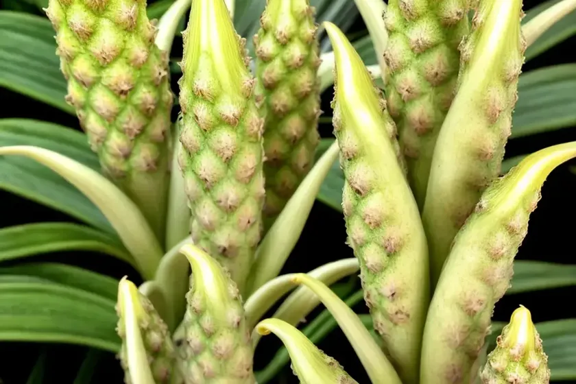 Pineapple lily (eucomis ‘freckles’) — photo 3
